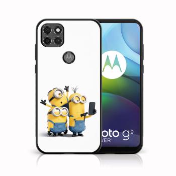 MY ART Silikónový kryt Motorola Moto G9 Power MINIONS SELFIE (022)