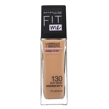 Maybelline Fit Me! Liquid Foundantion SPF18 130 Buff Beige tekutý make-up so zmatňujúcim účinkom 30 ml