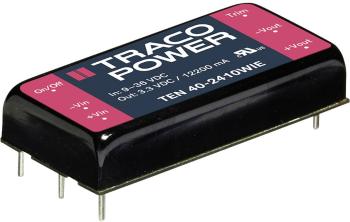 TracoPower TEN 40-2411WIE DC / DC menič napätia, DPS   8000 mA 40 W Počet výstupov: 1 x