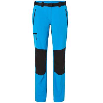 James & Nicholson Dámske trekingové nohavice JN1205 - Jasná modrá / tmavomodrá | XS