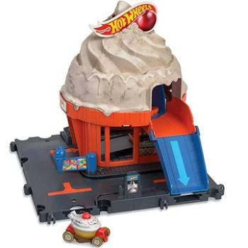 Autodráha Hot Wheels City Centrum Mesta – Downtown Ice Cream Swirl (194735109623)