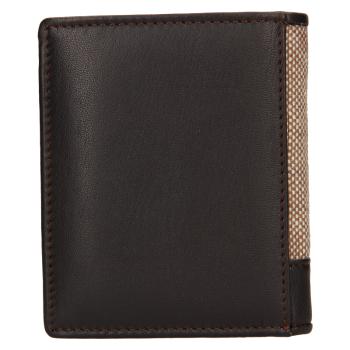Lagen Pánska peňaženka kožená 50449 Béžová/Tmavo hnedá