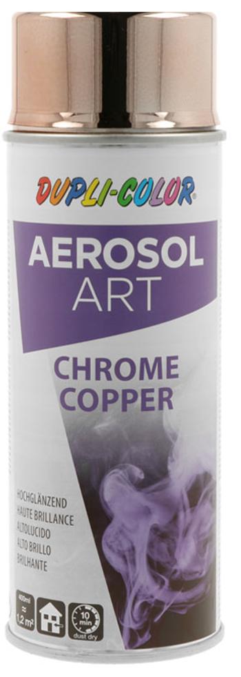 Aerosol-Art efekt - chrómový, zlatý a bronzový efekt 400 ml efekt - strieborný