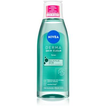 Nivea Derma Skin Clear čistiaca pleťová voda 200 ml