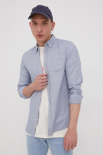 Bavlnená košeľa Superdry pánska, regular, s golierom button-down