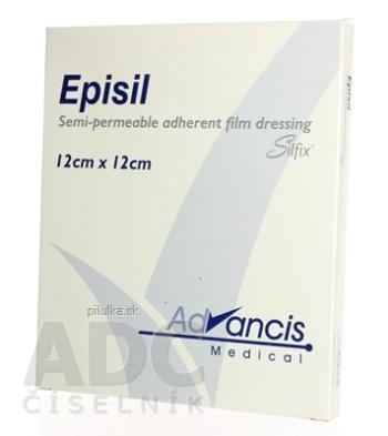 Advancis Medical Vellafilm krytie na rany silik.transparentné 12 x 12 cm 10 ks