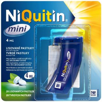 NiQuitin Mini 4 mg pas.ord.20 x 4 mg