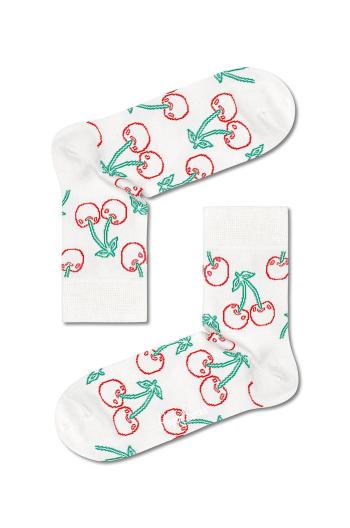 Ponožky Happy Socks pánske, biela farba