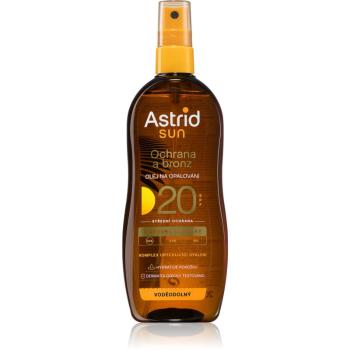 Astrid Sun olej na opaľovanie pre intenzívne opálenie SPF 20 200 ml