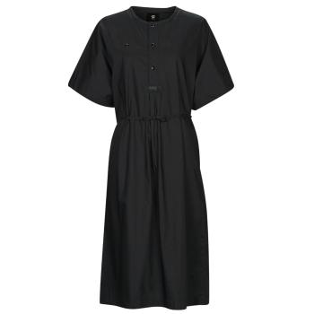 G-Star Raw  adjustable waist dress  Dlhé šaty Čierna