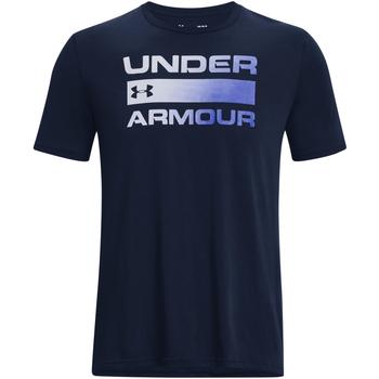 Under Armour  Tielka a tričká bez rukávov Team Issue Wordmark  Modrá