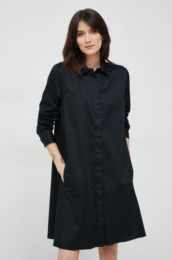 Šaty Seidensticker čierna farba, mini, áčkový strih