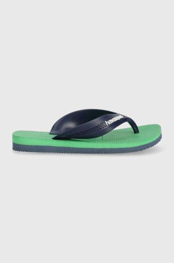 Detské žabky Havaianas zelená farba