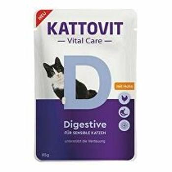 Kattovit Vital Care Digestive chicken 85g + Množstevná zľava