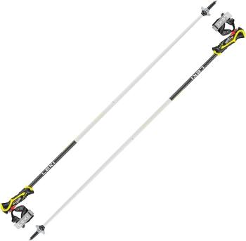 Leki Airfoil 3D White/Neonyellow/Dark Anthracite 115 cm Lyžiarske palice