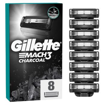 GILLETTE MACH3 CHARCOAL 8 NH