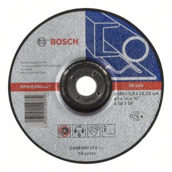 Bosch Accessories  2608600315 brúsny kotúč lomený  180 mm 22.23 mm 1 ks