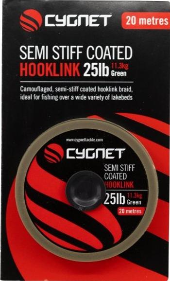 Cygnet náväzcová šnúra semi stiff coated hooklink 20 m - 35 lb 15,9 kg