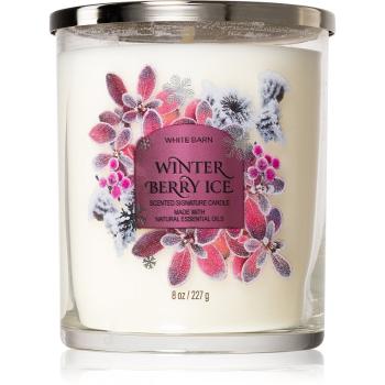 Bath & Body Works Winter Berry Ice vonná sviečka 227 g