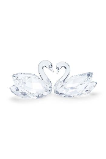 Dekorácia Swarovski Swan Couple 2-pak