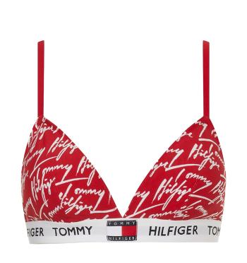 TOMMY HILFIGER - Tommy signature triangle podprsenka s jemnou výstužou a nastaviteľnými ramienkam-S
