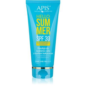 Apis Natural Cosmetics Hello Summer opaľovacie telové mlieko SPF 30 200 ml