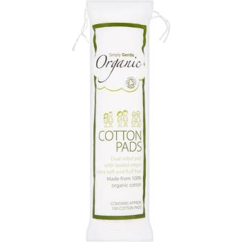 Simply Gentle Organic Cotton Pads vatové tampóny 100 ks