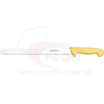 STALGAST HACCP-Nôž, žltý, zúbkovaný, 30cm