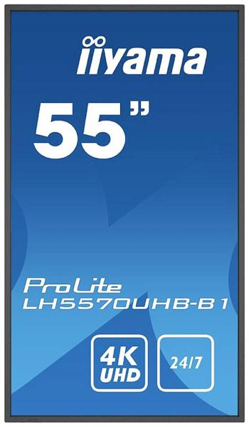 Iiyama ProLite LH5570UHB-B1 Digital Signage Display En.trieda 2021: G (A - G) 108 cm 42.5 palca 3840 x 2160 Pixel 24/7