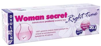 Woman secret Right Time Ovulačný test prúžkový 20 ks