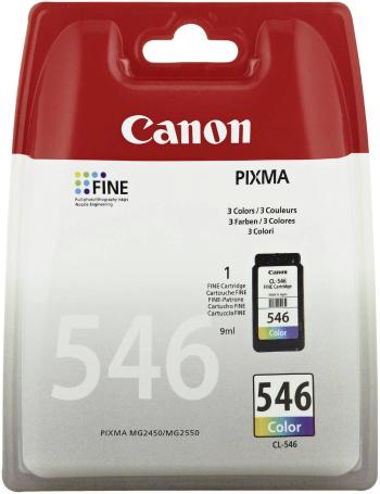 Canon Ink cartridge CL-546 originál  zelenomodrá, purpurová, žltá 8289B001 náplň do tlačiarne