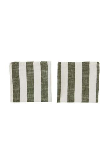 Sada bavlnených obrúskov OYOY Striped Napkin 2-pak