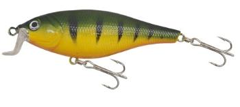 Kamasaki wobler fat shad olejovo zelená-žltá 9 cm 14 g