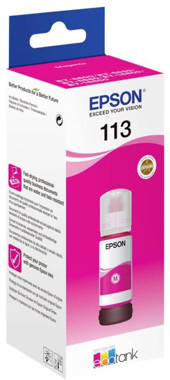 Epson Ink 113 EcoTank originál  purpurová C13T06B340