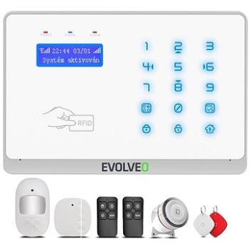 EVOLVEO Salvarix – bezdrôtový WiFi a GSM alarm s čítačkou RFID (ALM303)