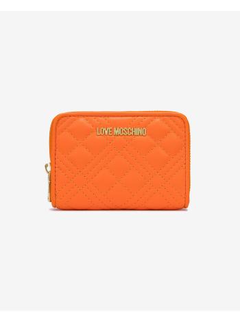 Peňaženky pre ženy Love Moschino - oranžová