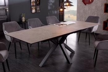 LuxD Dizajnový jedálenský stôl Age 180-225 cm keramika betón