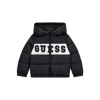 Guess  PADDED HOODED LS JACKET W ZIP  Bundy Čierna