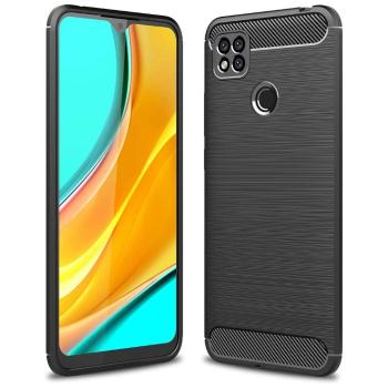 IZMAEL Xiaomi Redmi 9C Puzdro Carbon Bush TPU  KP9442 čierna