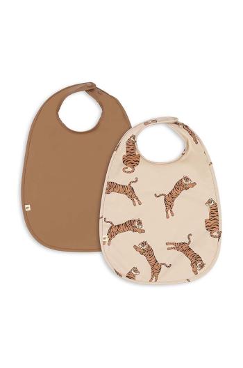 Detský podbradník Konges Sløjd 2 PACK DINNER BIB 2-pak KS101353