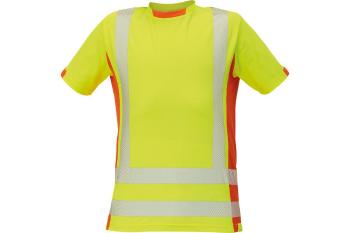 LATTON HV tričko žltá/oranžová 3XL