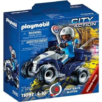 Playmobil Policajná rýchlostná štvorkolka (4008789710925)