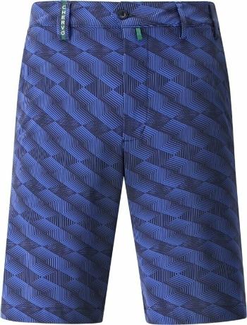 Chervo Mens Gag Shorts Blue Pattern 54