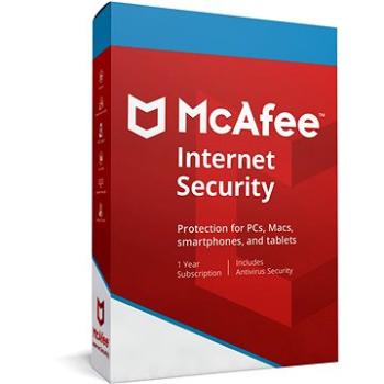 McAfee Internet Security (elektronická licencia)