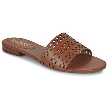 Lauren Ralph Lauren  Šľapky ANDEE-SANDALS-FLAT SANDAL  Hnedá