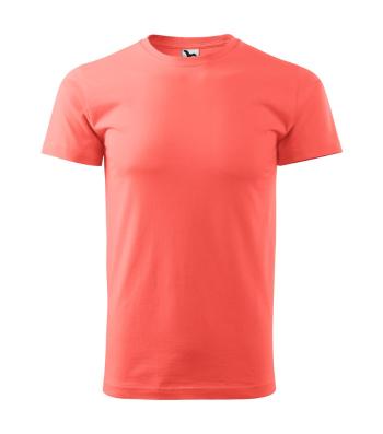 MALFINI Pánske tričko Basic - Korálová | S
