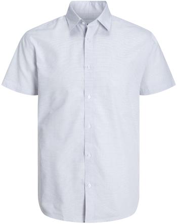 Jack&Jones Pánska košeľa JJJOE Slim Fit 12248201 White L