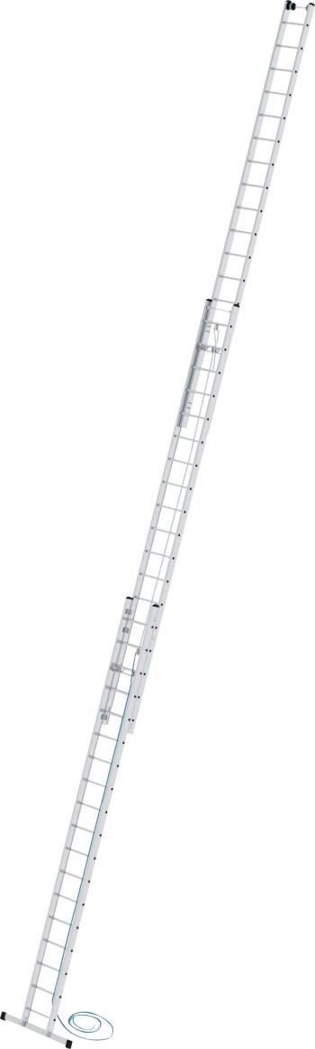 MUNK Günzburger Steigtechnik  21618 hliník výsuvný hliníkový rebrík s lanom Montáž pomocou nástrojov Max.prac. výška: 13