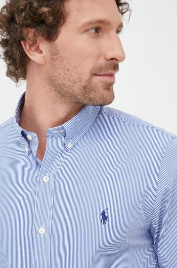 Košeľa Polo Ralph Lauren pánska, slim, s golierom button-down