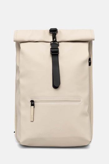 Ruksak Rains Rolltop Rucksack W3 béžová farba, veľký, jednofarebný, 13320-26